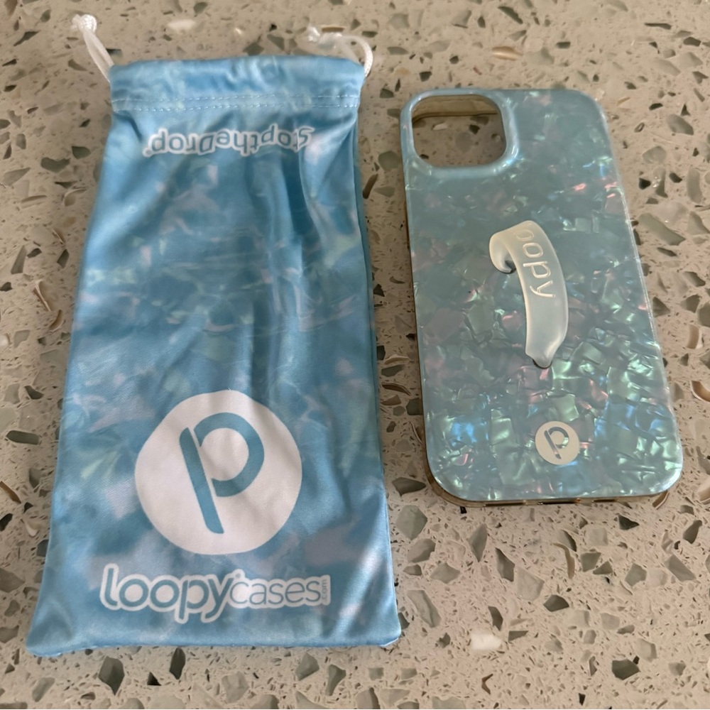 Loopy Case Blue Protective Phone Case